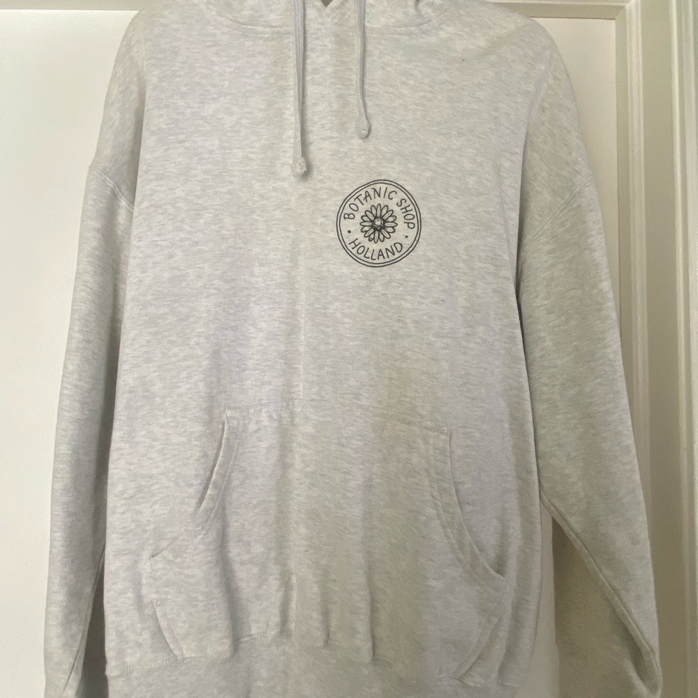 Botanic Shop Gray Hoodie